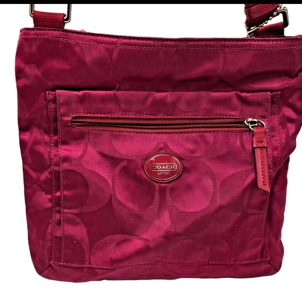 Coach Pink Leather Bag